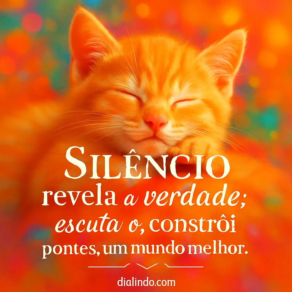 Silêncio: Pontes para um Mundo Melhor