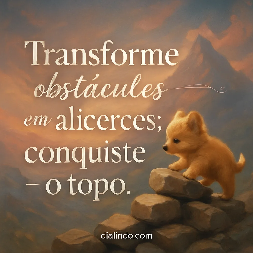 Obstáculos: Novos Cumes