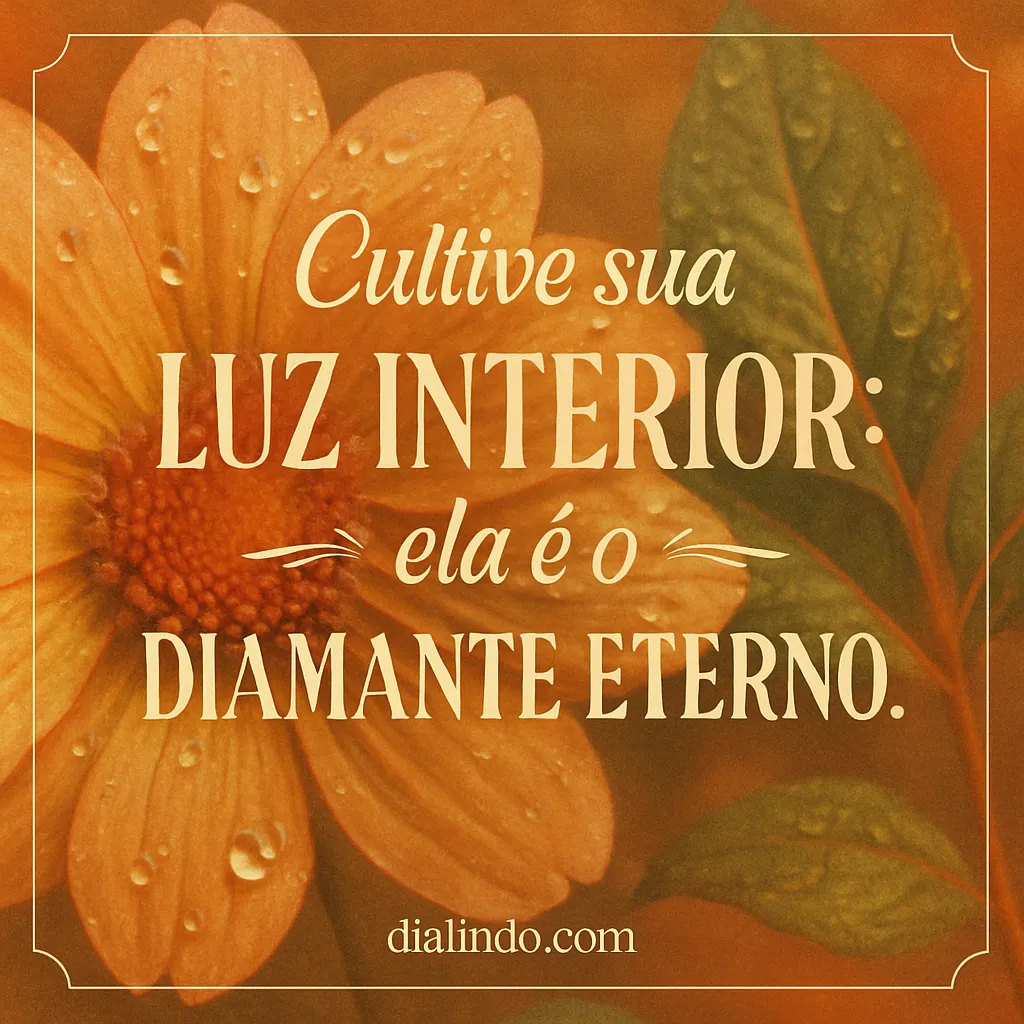 Diamante Interior Brilhando