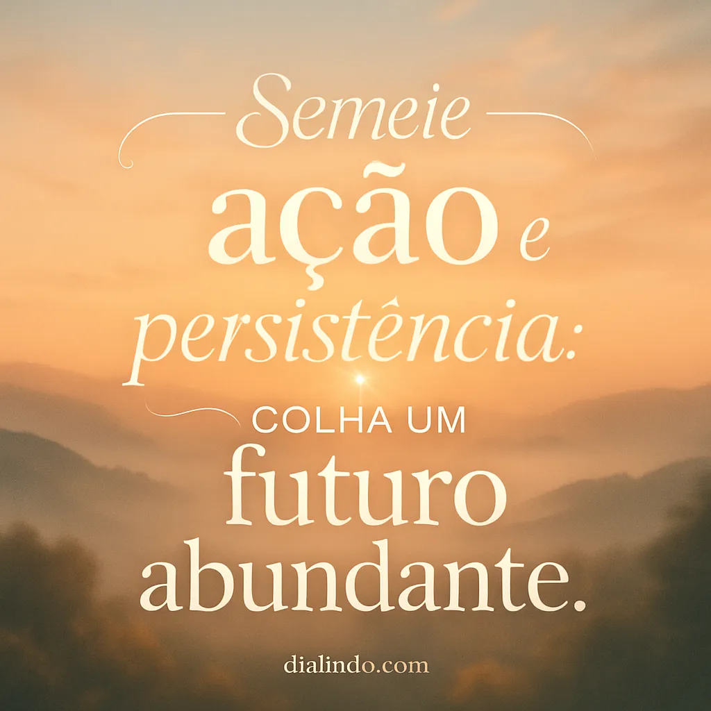 Abundância: Semeie e Colha