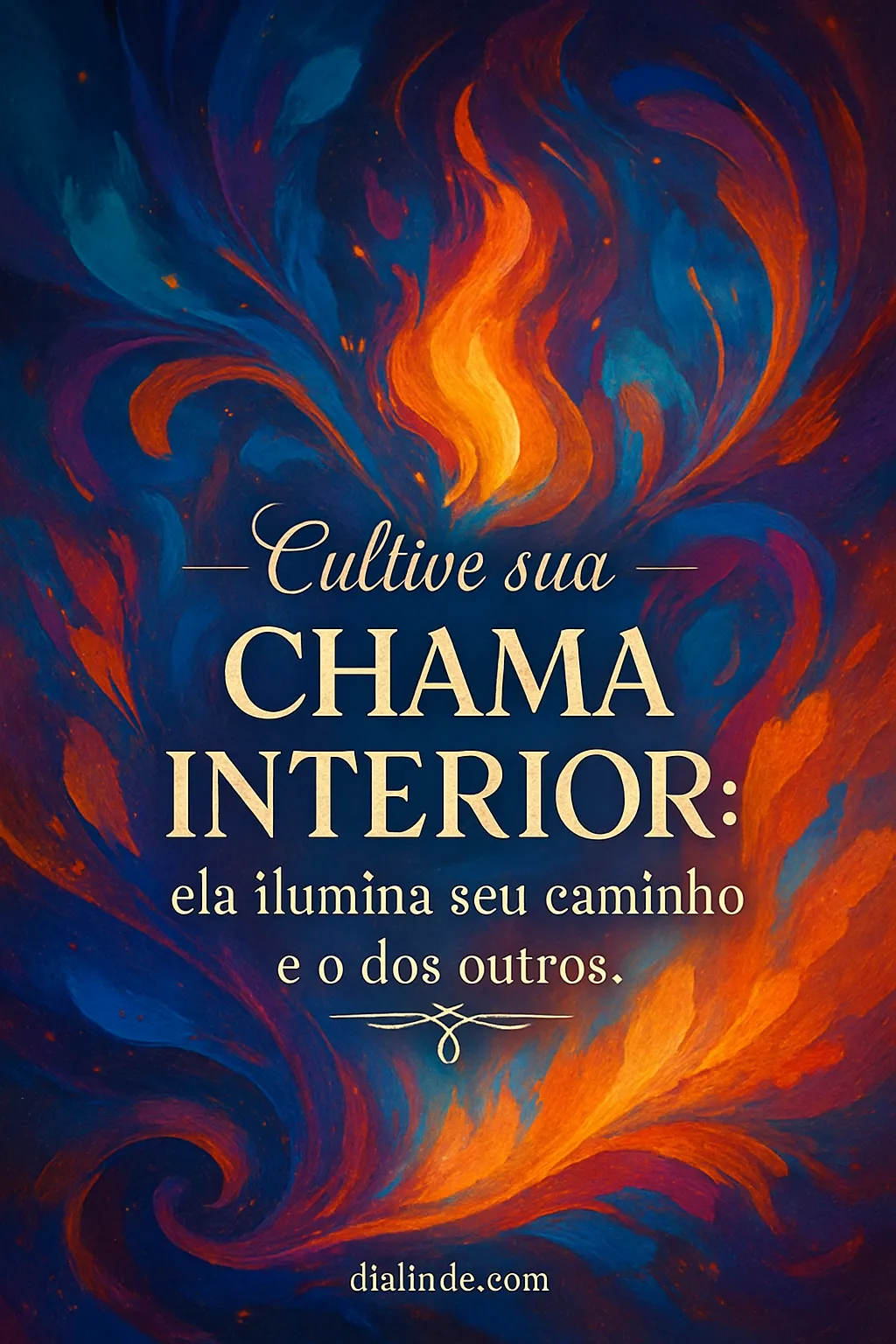 Chama Interior: Iluminação Coletiva