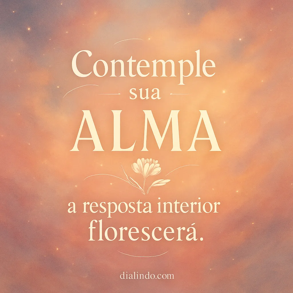 Florescimento da Alma Interior