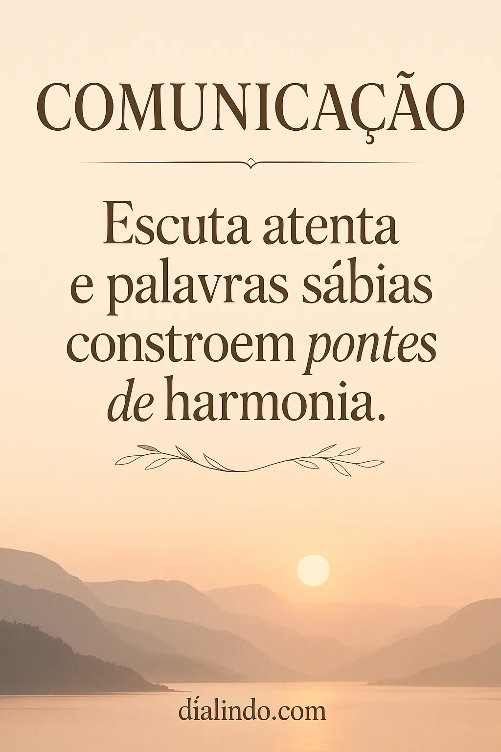 Pontes de Escuta Sábia