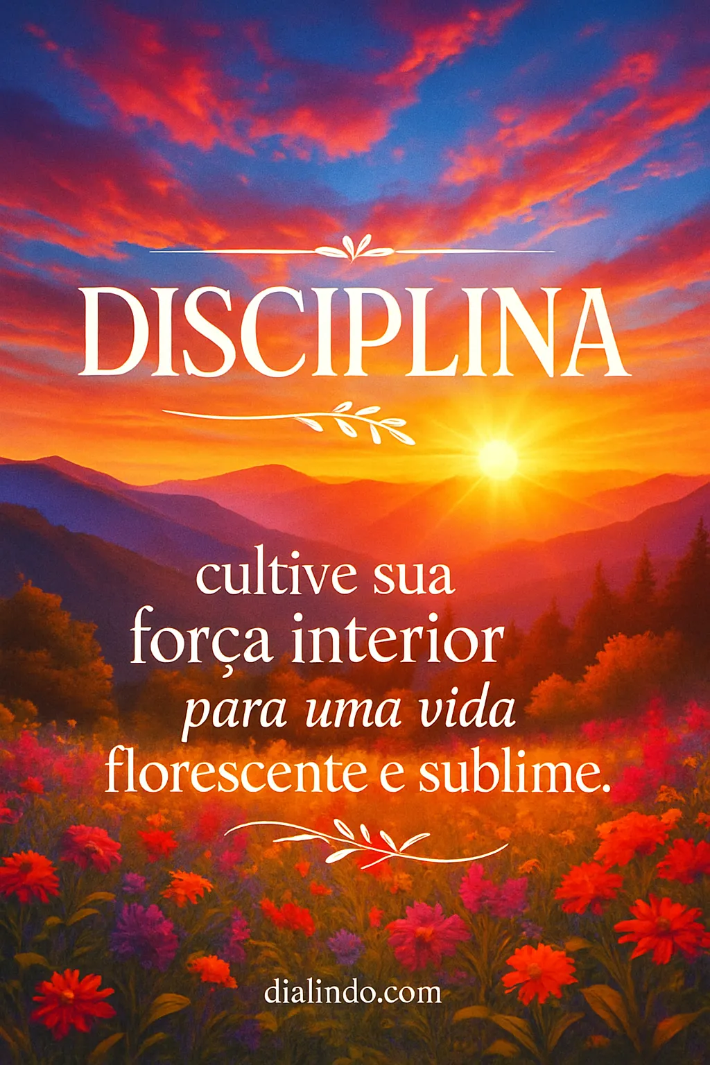 Florescimento Interior Disciplinado