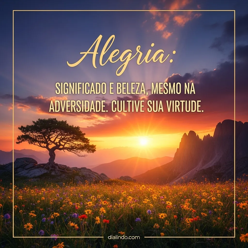 Virtude Floresce na Adversidade