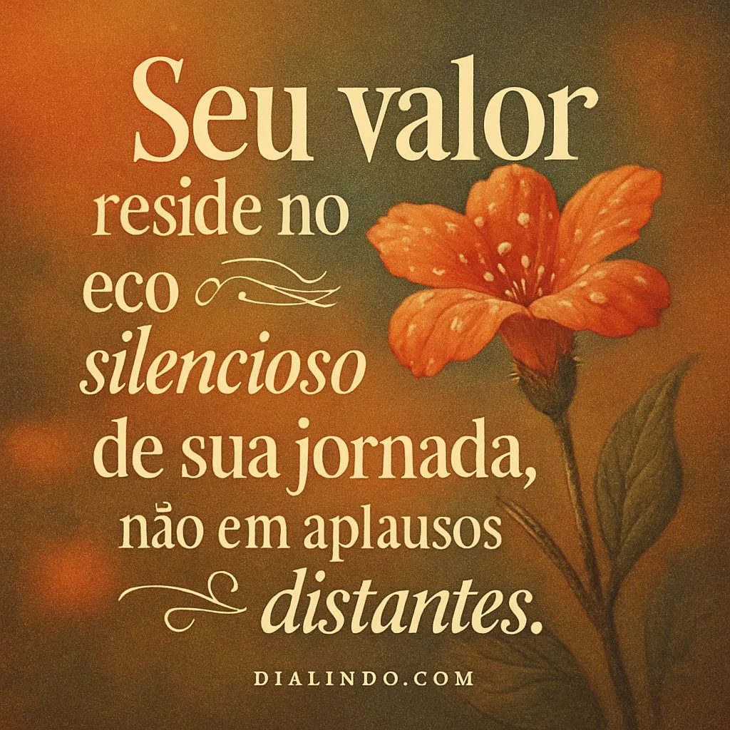 Sua Epopeia Silenciosa