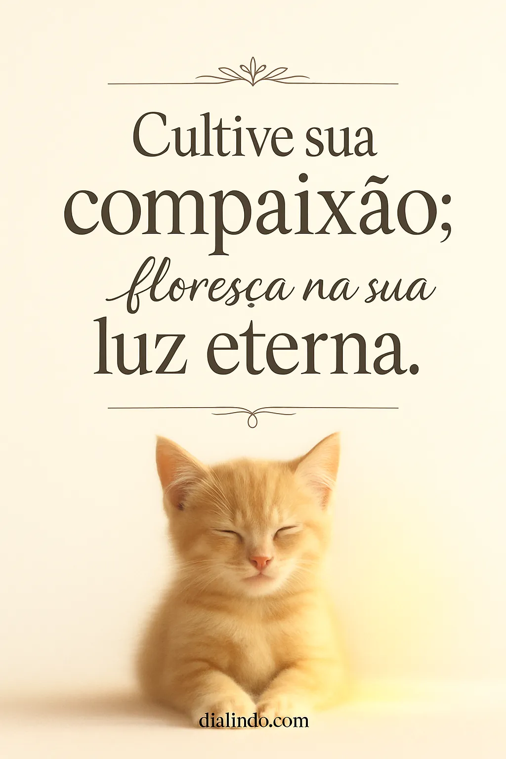 Compaixão: Luz Eterna