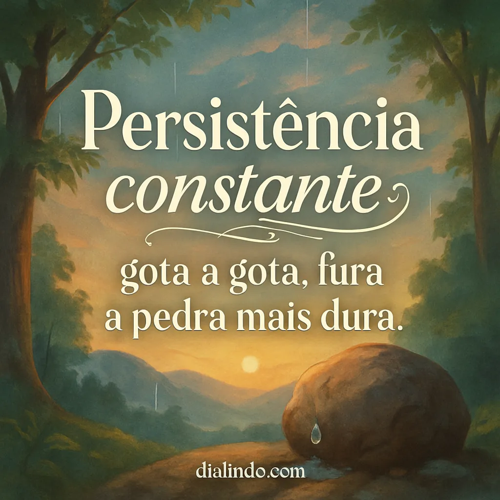 Gota a Gota:  A Pedra Racha