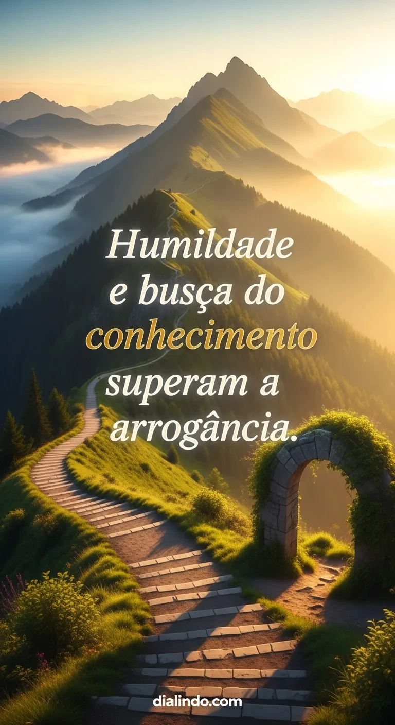 Humildade Ilumina o Saber
