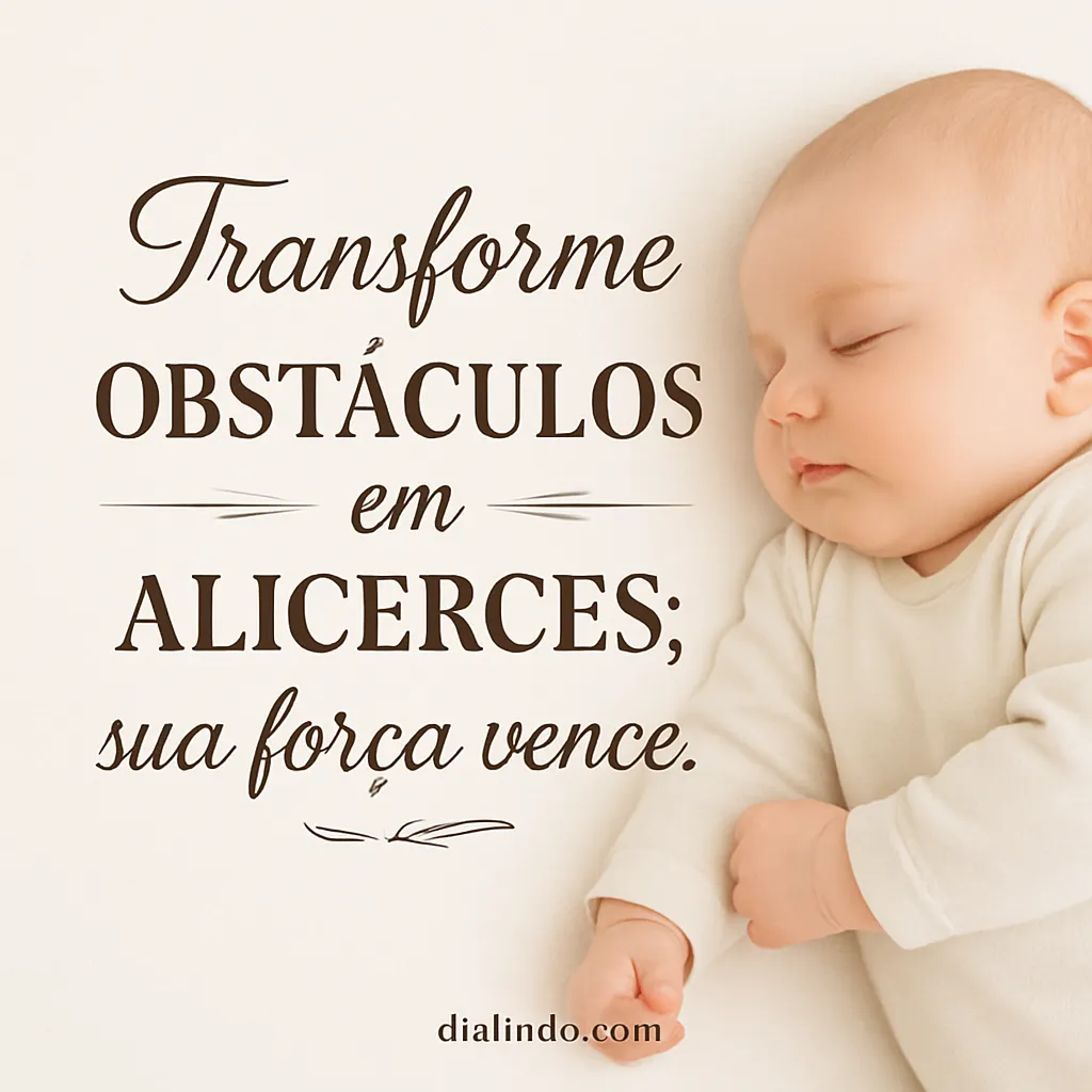 Obstáculos: Alicerces da Força