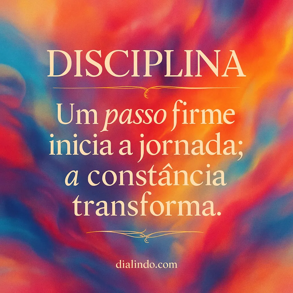 Constância: Passo Firme, Jornada Transformada