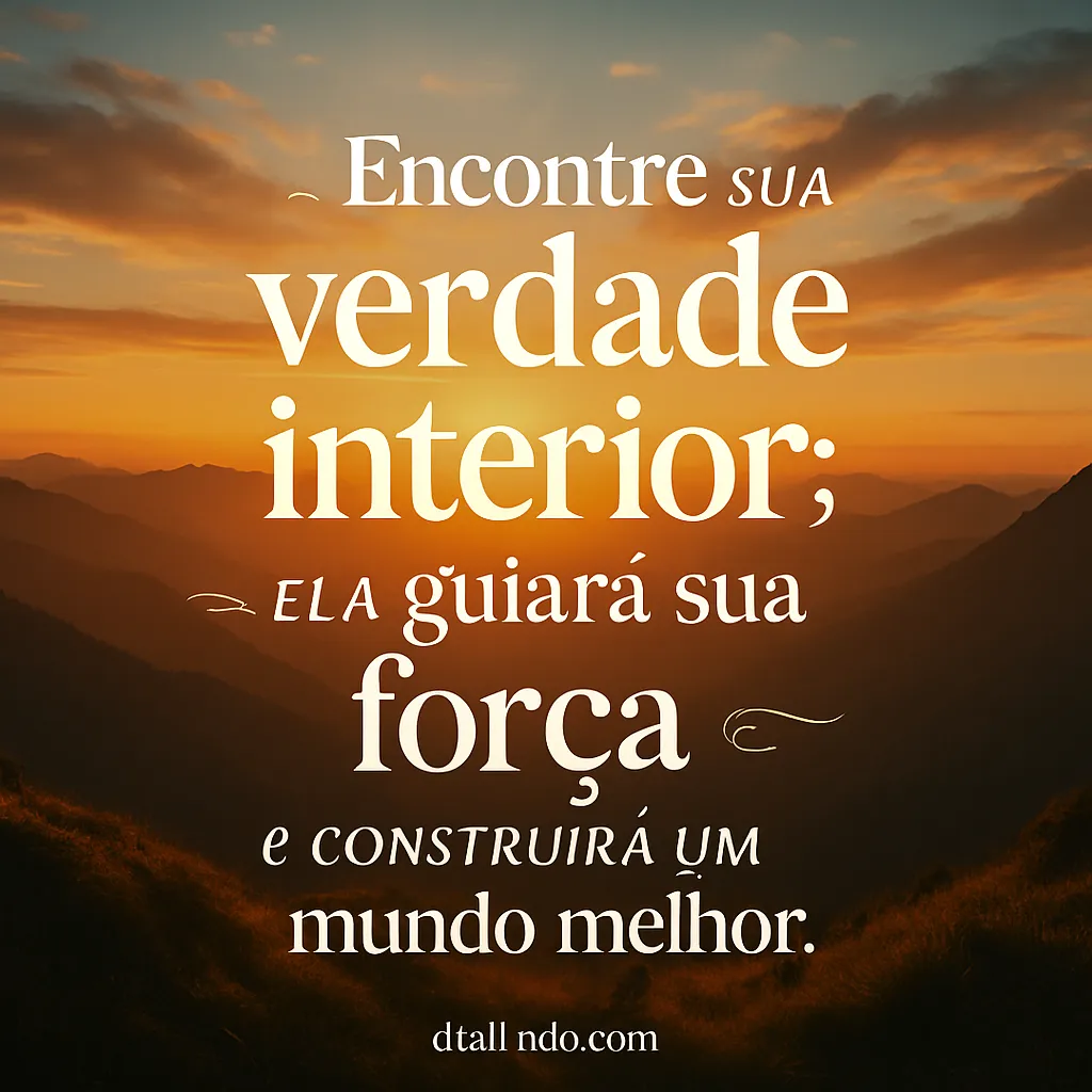 Verdade Interior: Mundo Novo