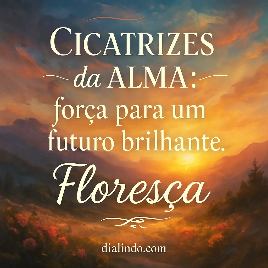 Cicatrizes: Florescer em Brilho