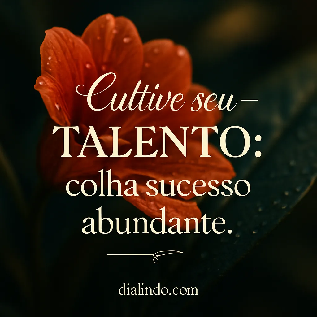 Talento: A Colheita do Sucesso