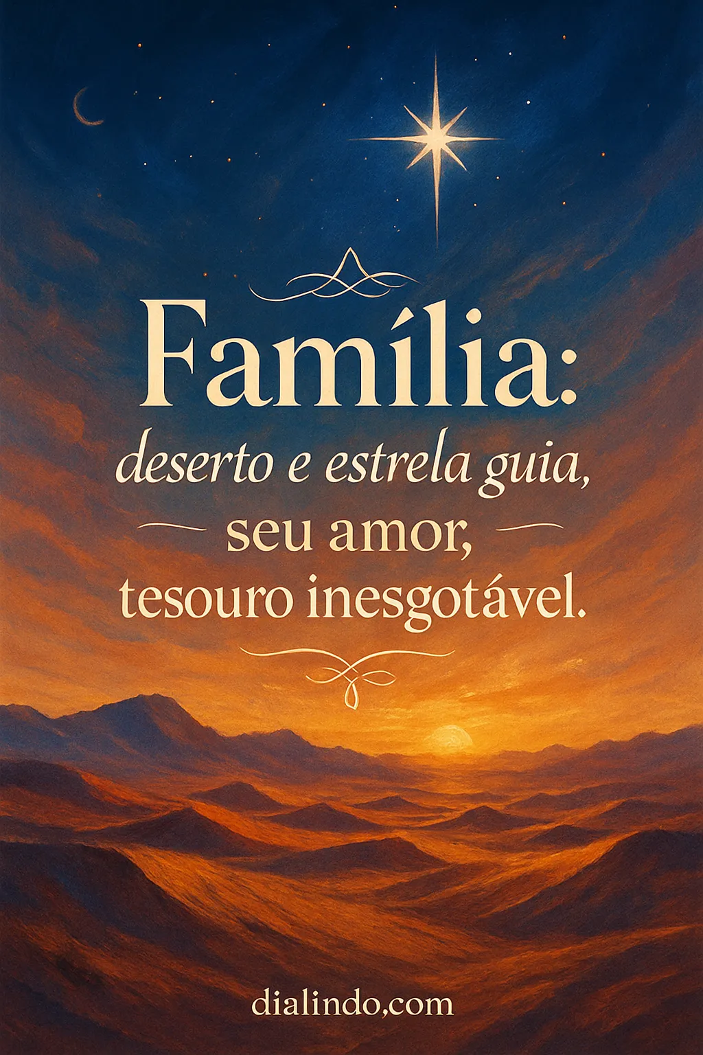 Família: Deserto e Estrela