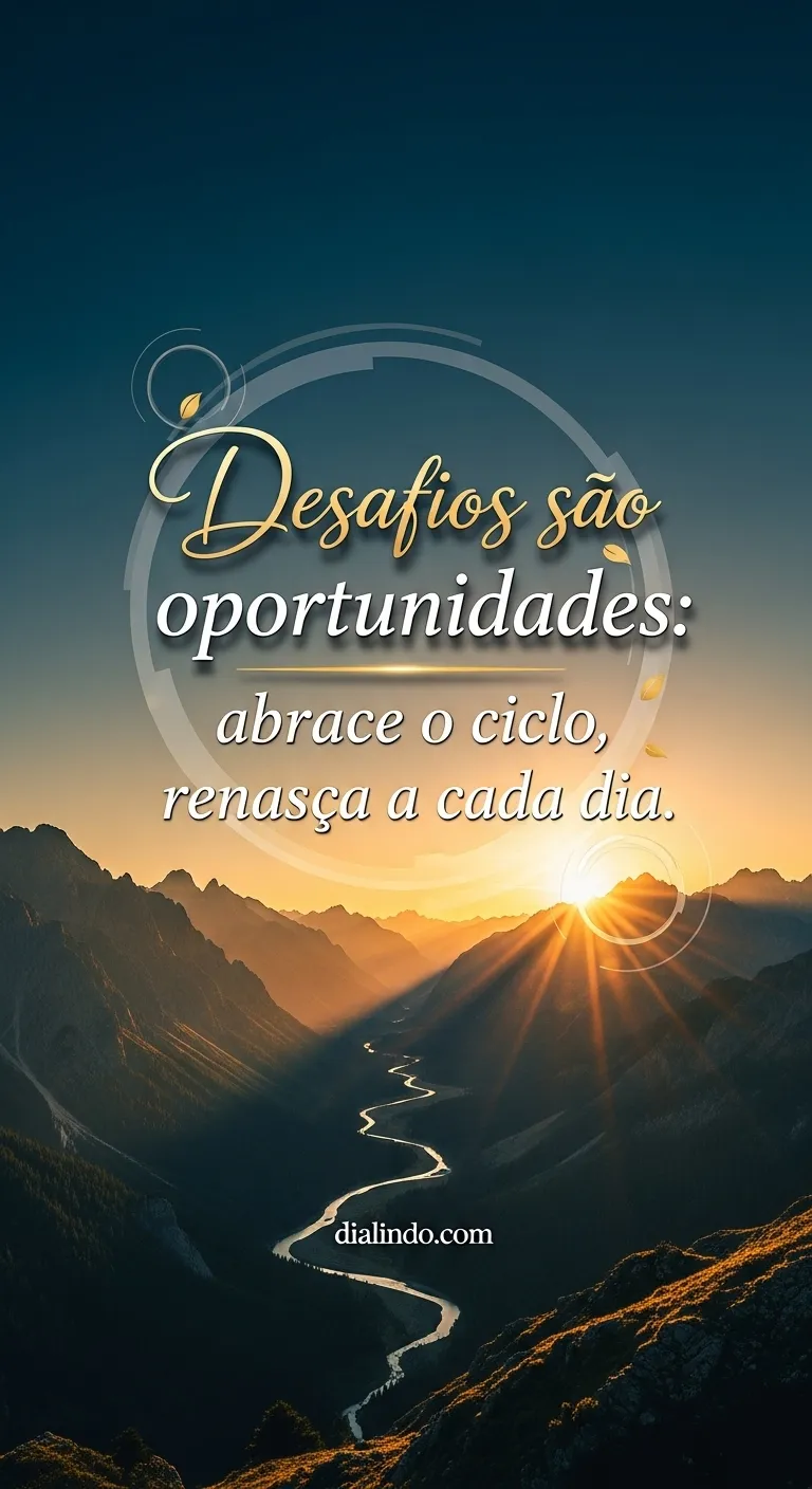 Renascer Diário: Ciclo de Desafios