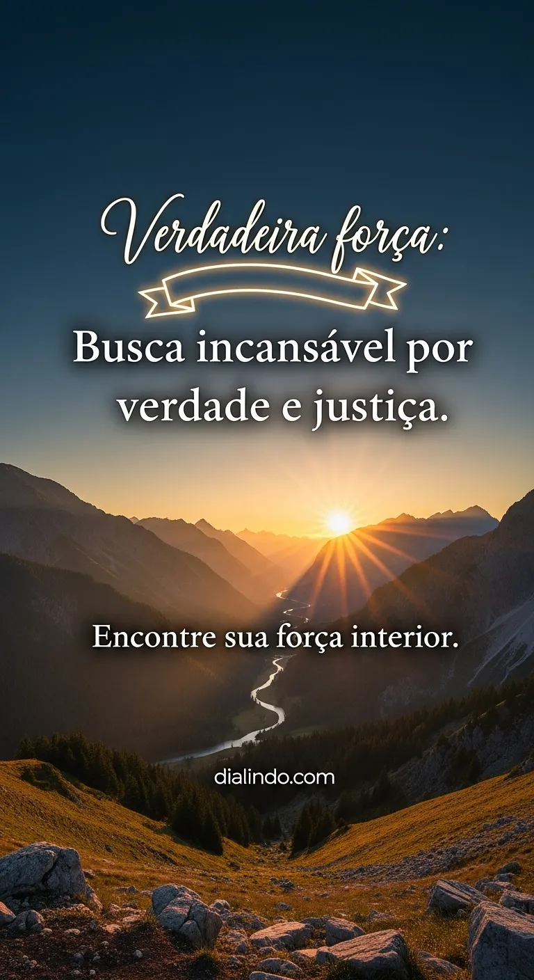 Verdade e Força Íntima