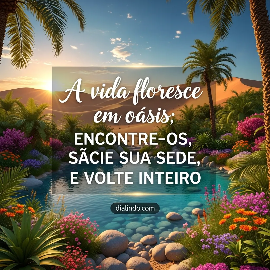 Oásis Interiores: Volte Inteiro