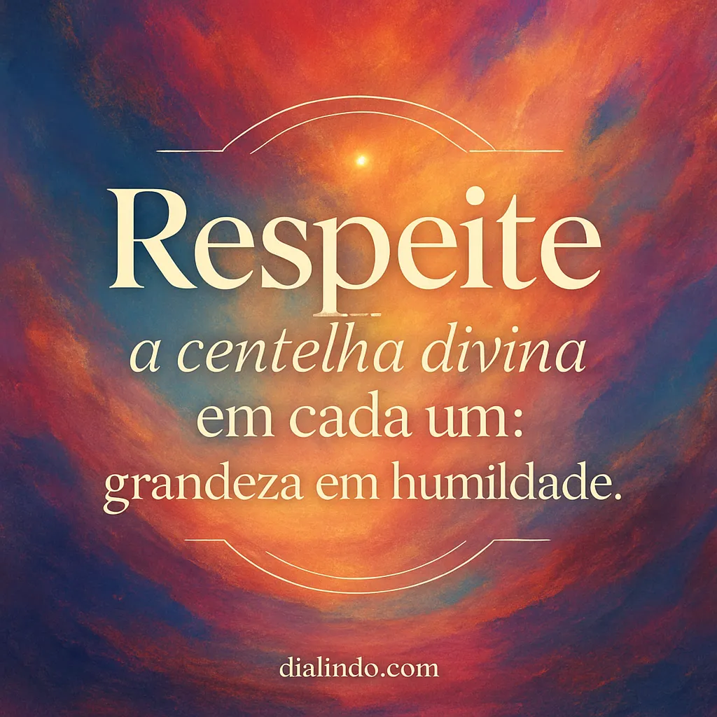 Humildade: Grandeza Divina