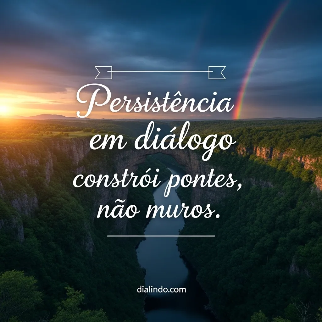 Pontes de Conversa Persistente