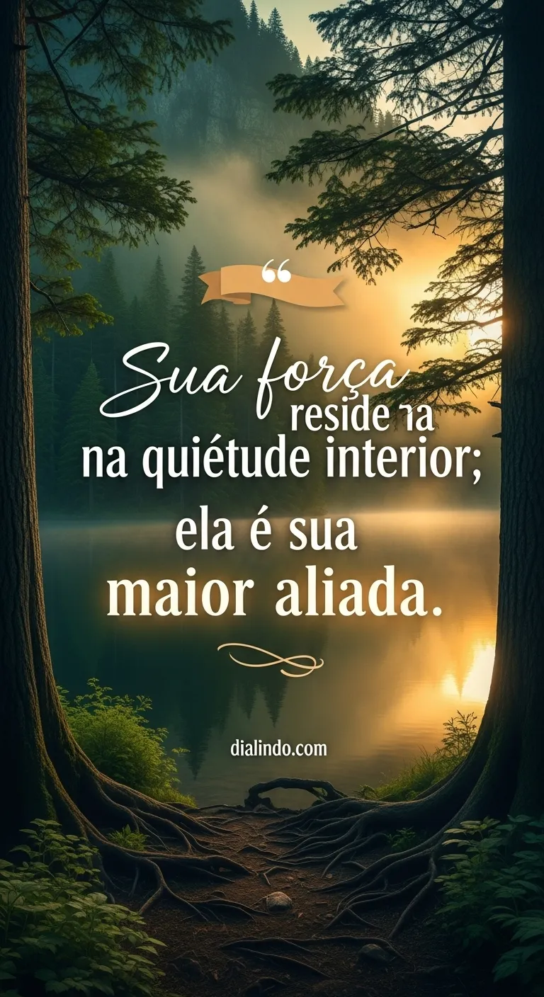 Quietude: Fonte da Força