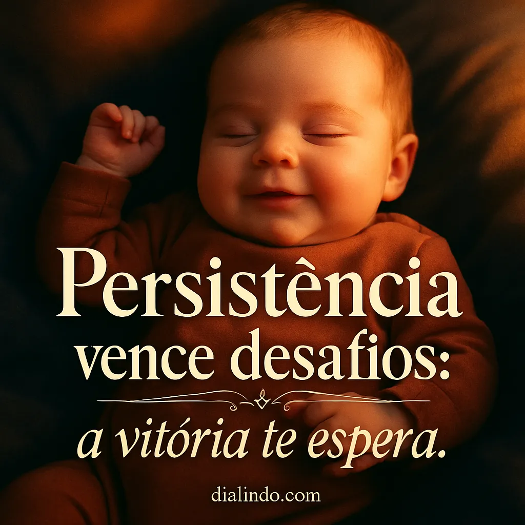 Persistência: Vitória Certa