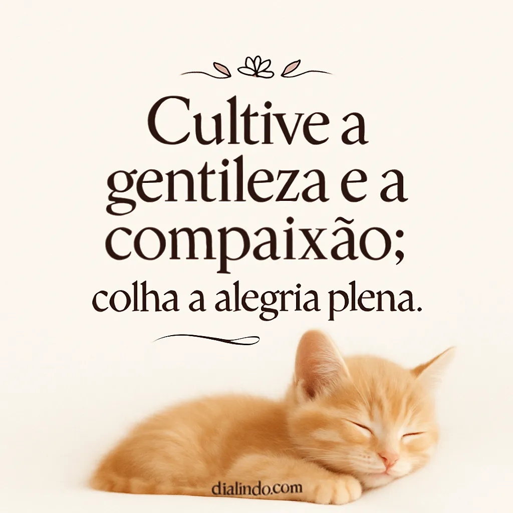 Gentileza: A Colheita da Alegria