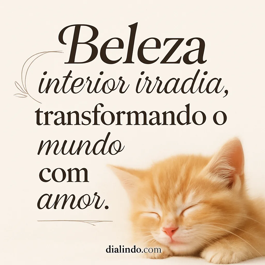 Amor Transforma, Beleza Irradia