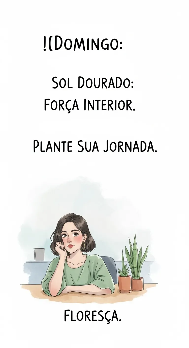 Domingo Dourado: Floresça