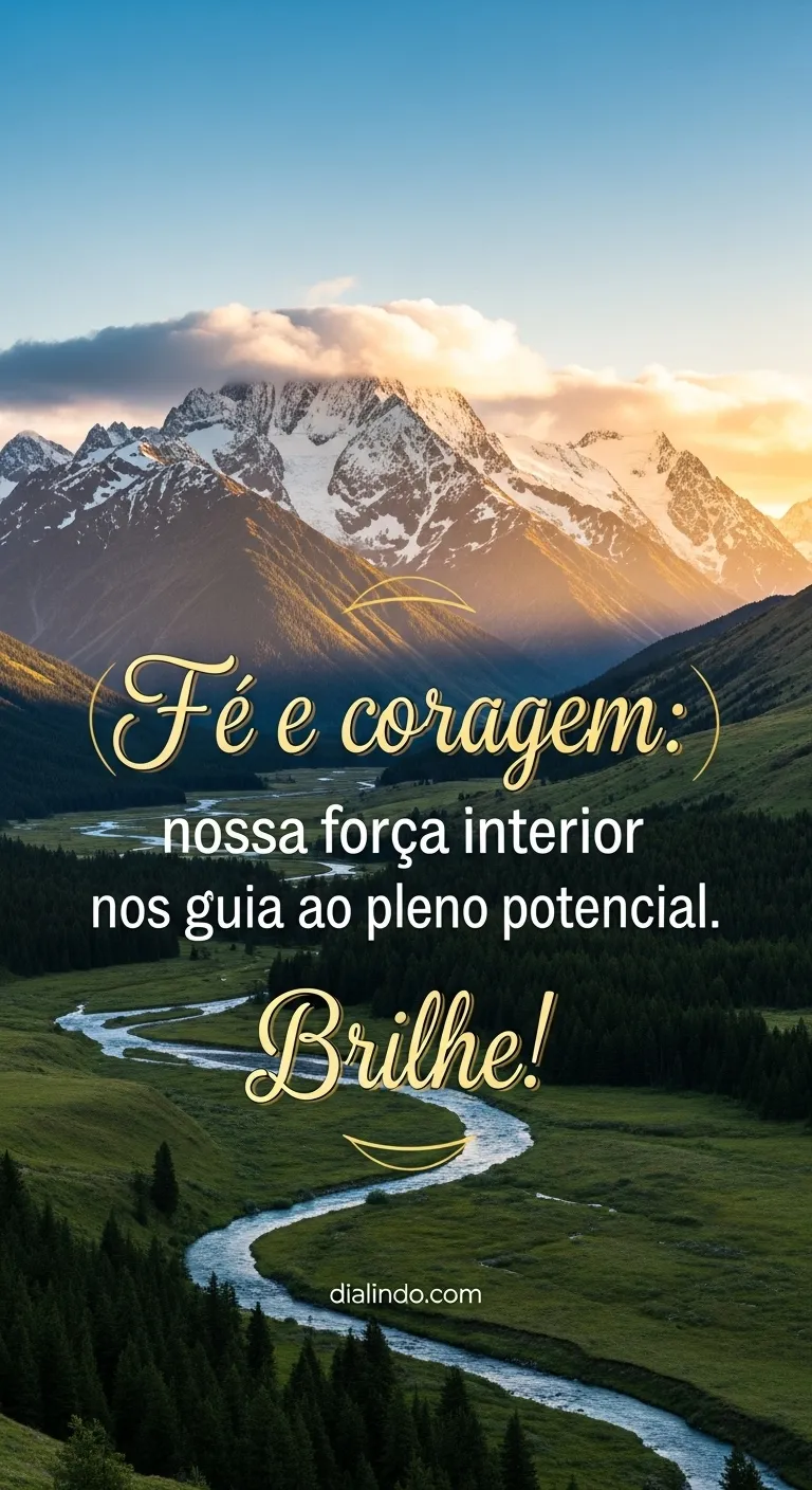 Fé, Coragem, Brilho Interior