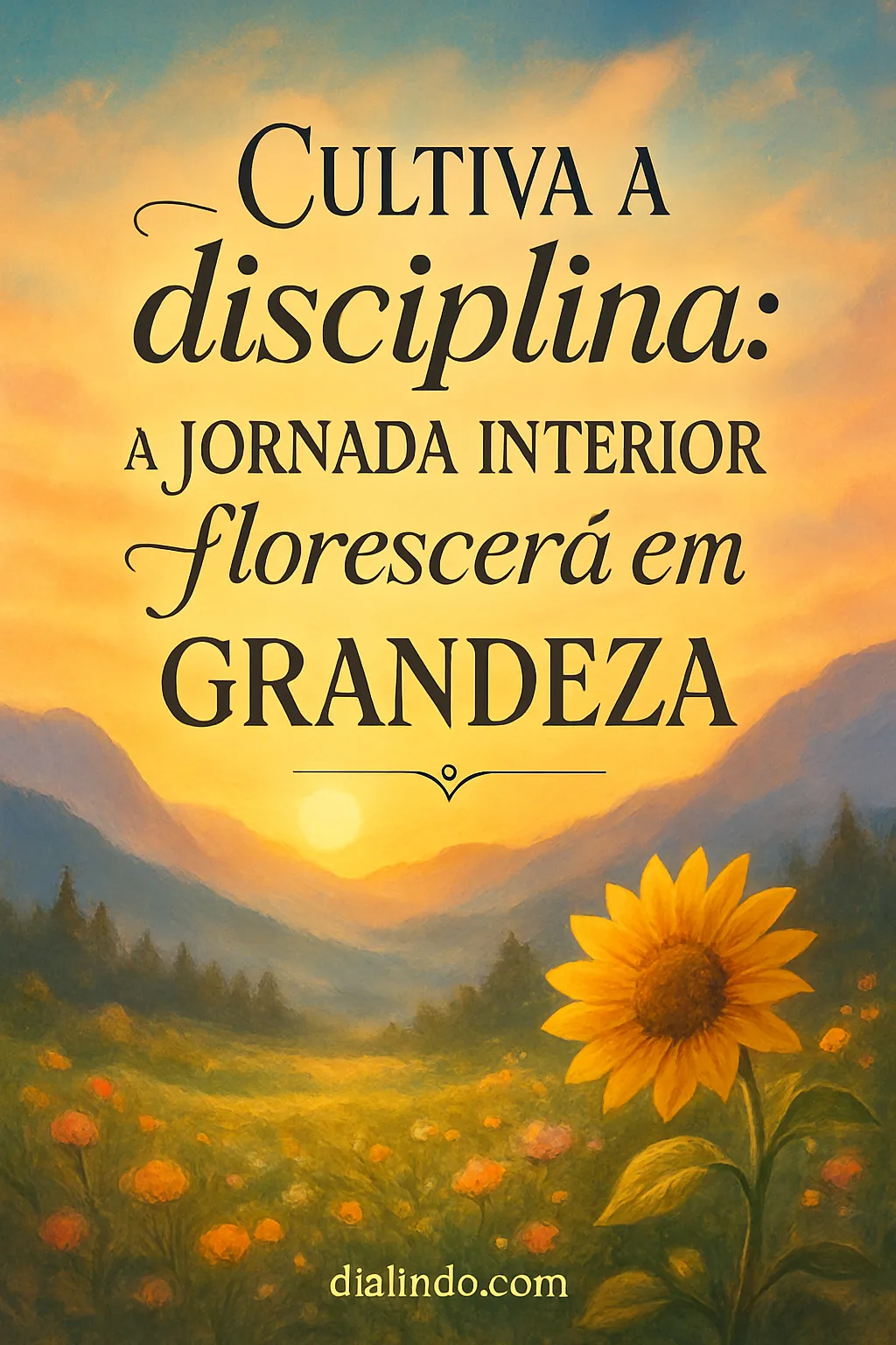 Disciplina: Florescer Interior