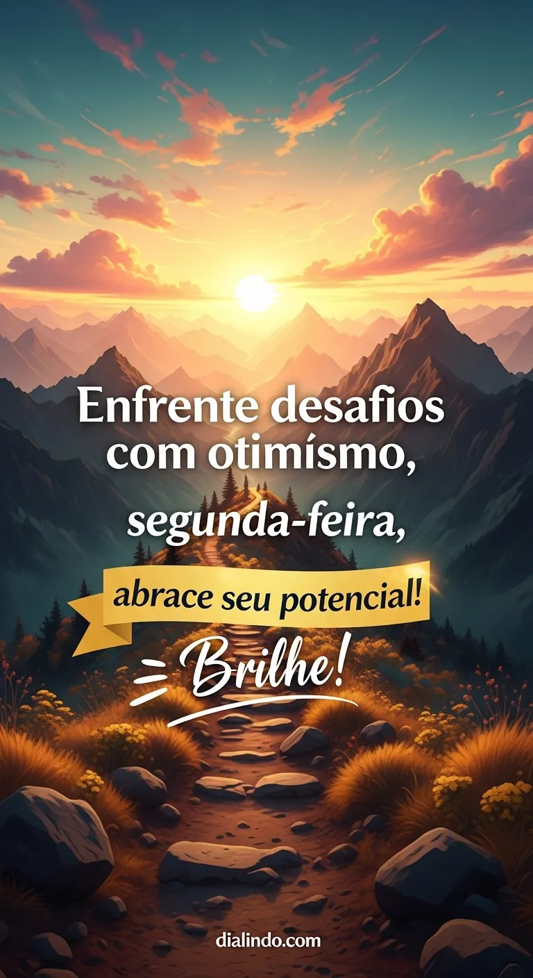 Segunda-feira: Brilhe!