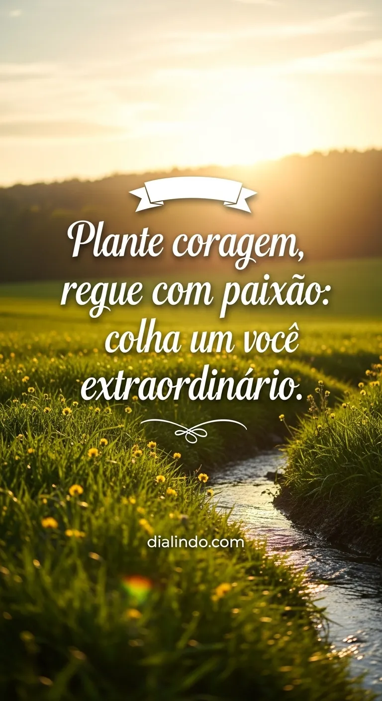 Cultivando o Extraordinário