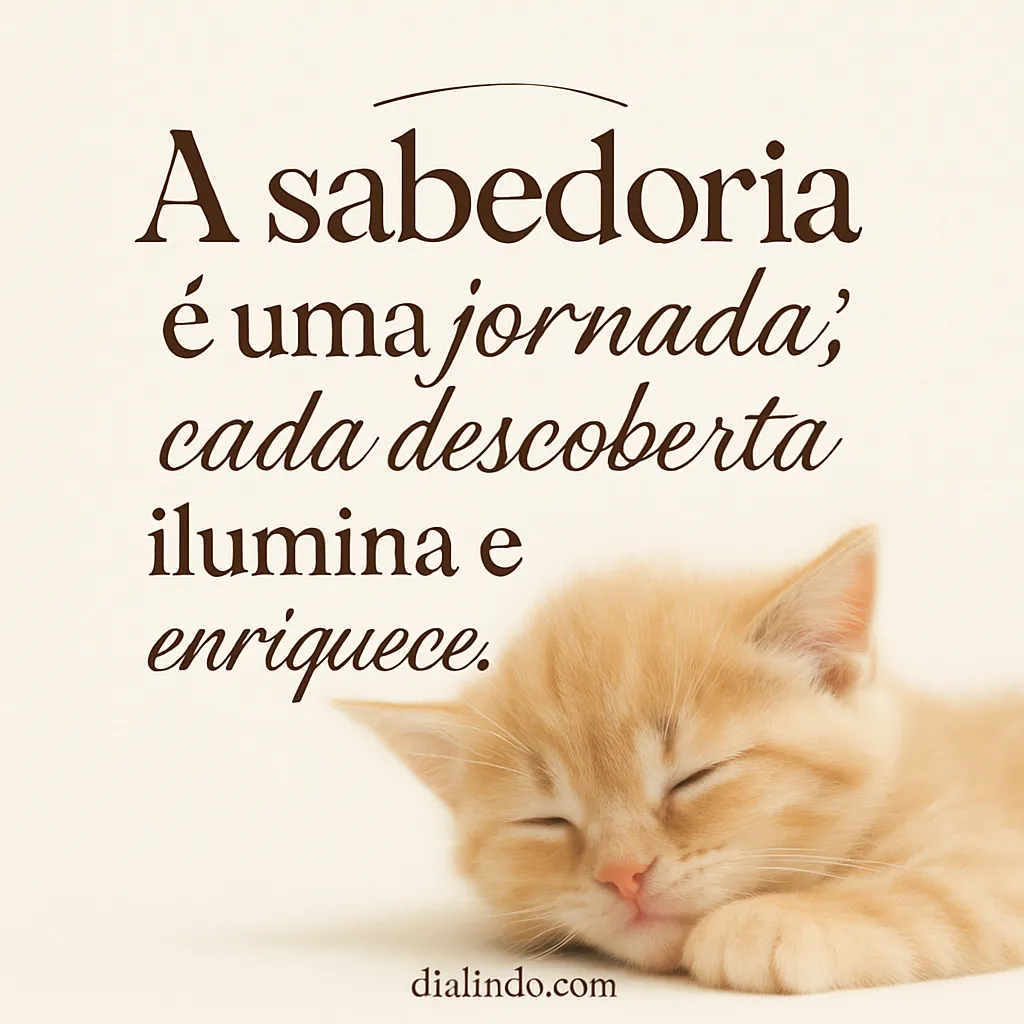 Sabedoria: Luz em Cada Passo