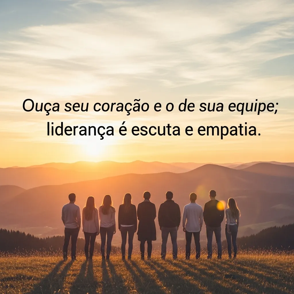 Liderança: Ouvir e Sentir