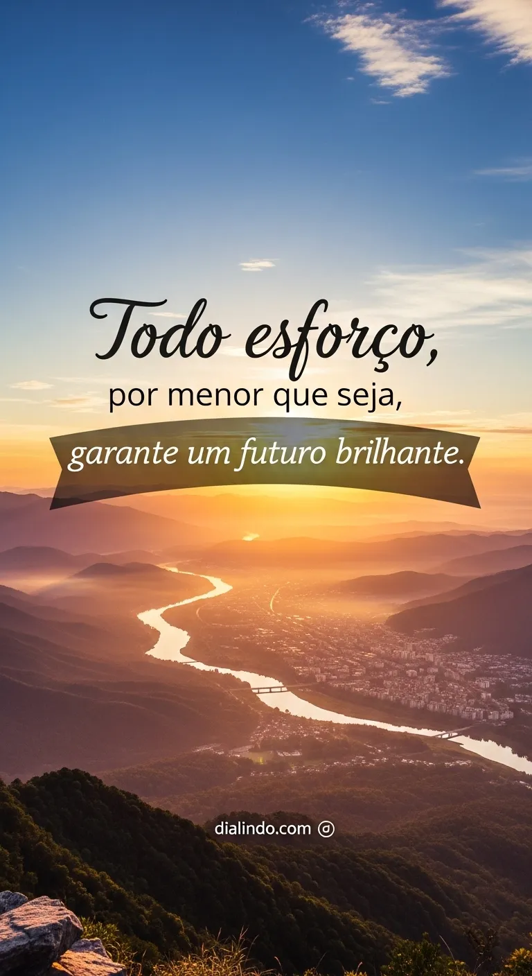 Microesforços, Futuro Radiante