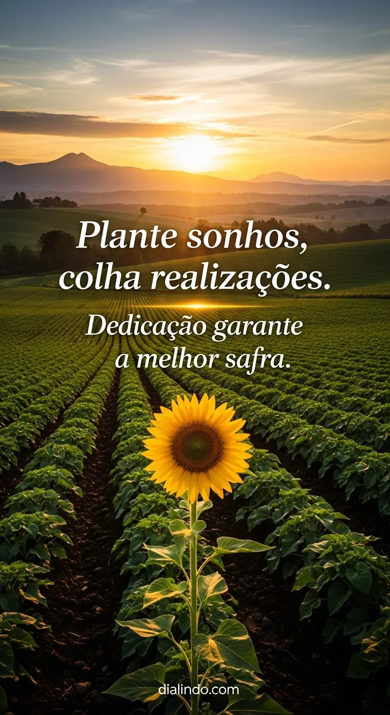 Sonhos: Safra de Realizações