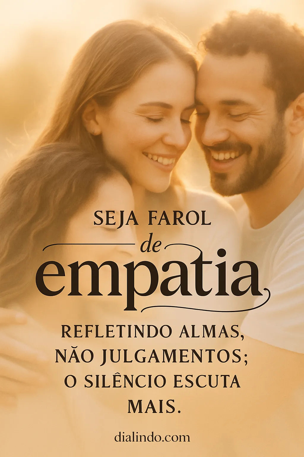 Empatia Silenciosa: Reflexão de Almas