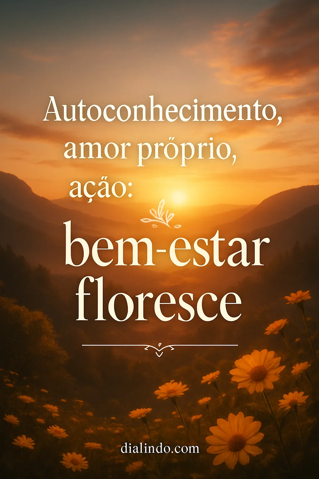 Bem-estar em Três Atos