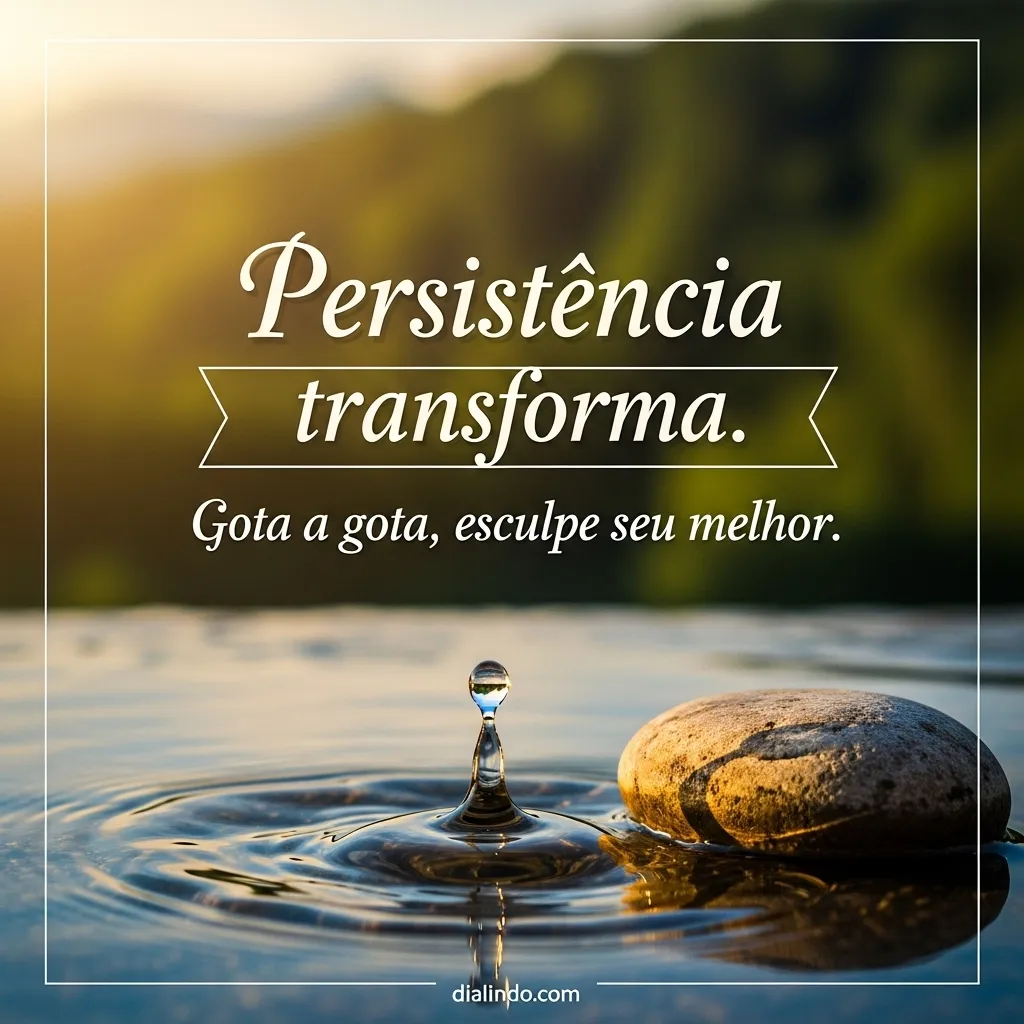 Persistência: Esculpindo o Melhor