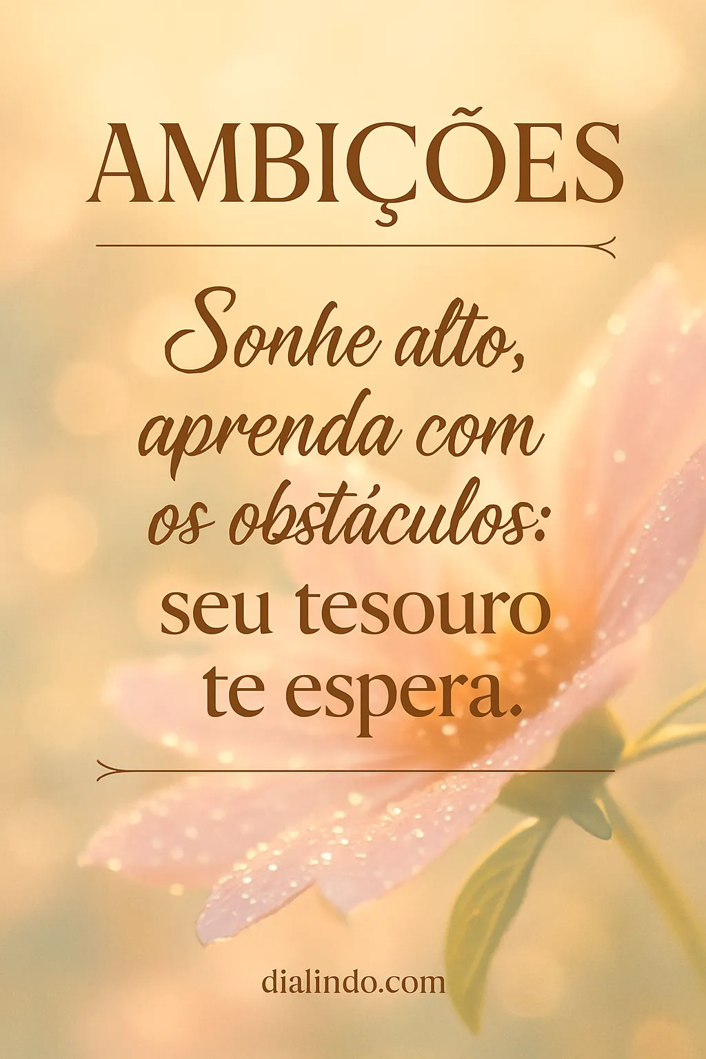 Tesouros Além dos Obstáculos