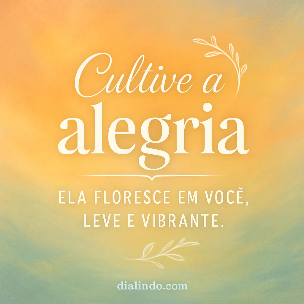 Alegria Vibrante Interior