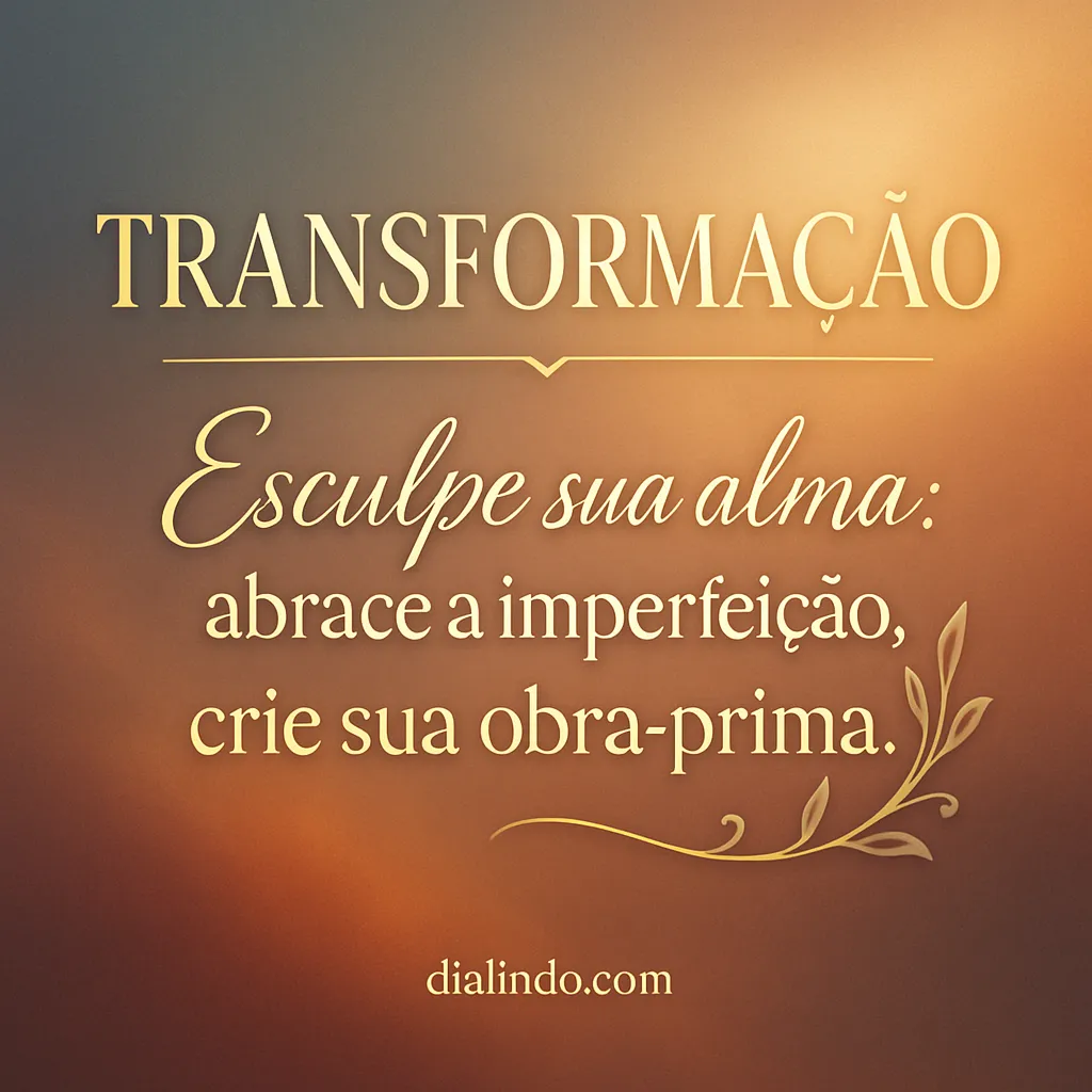 Imperfeição: Obra-Prima da Alma