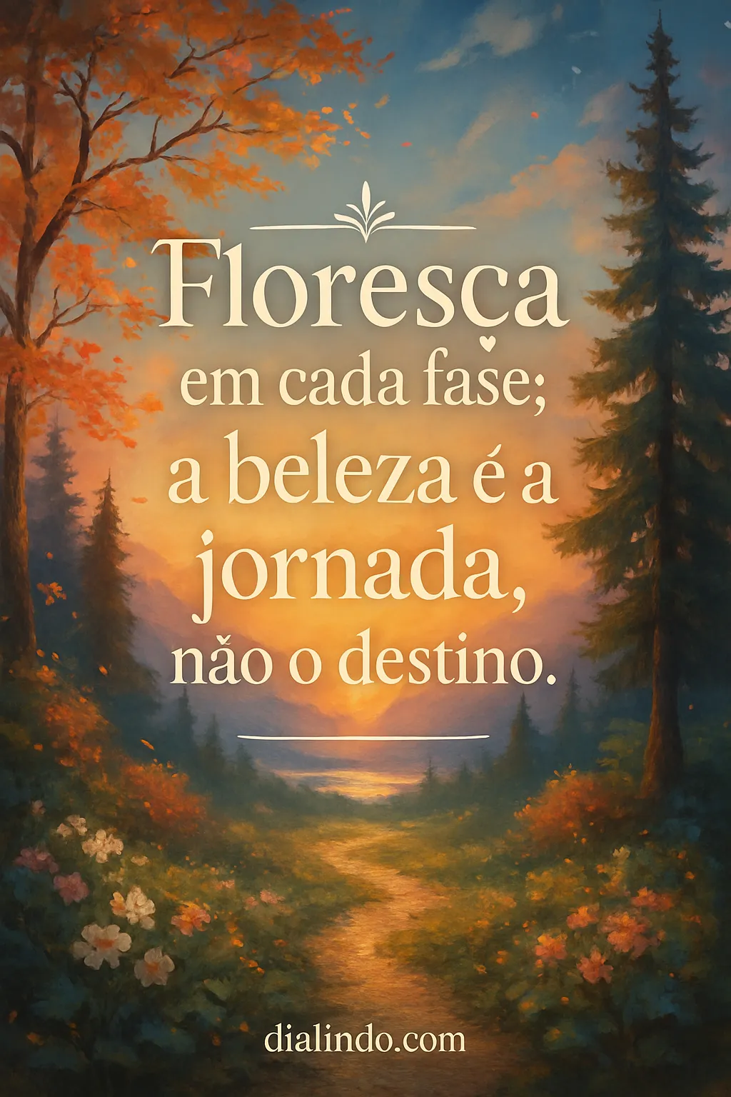 A Beleza do Florescer