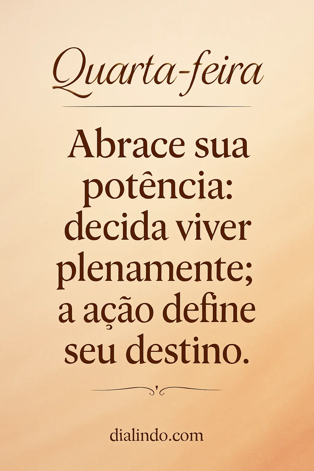 Destino Ação: Potência Plena