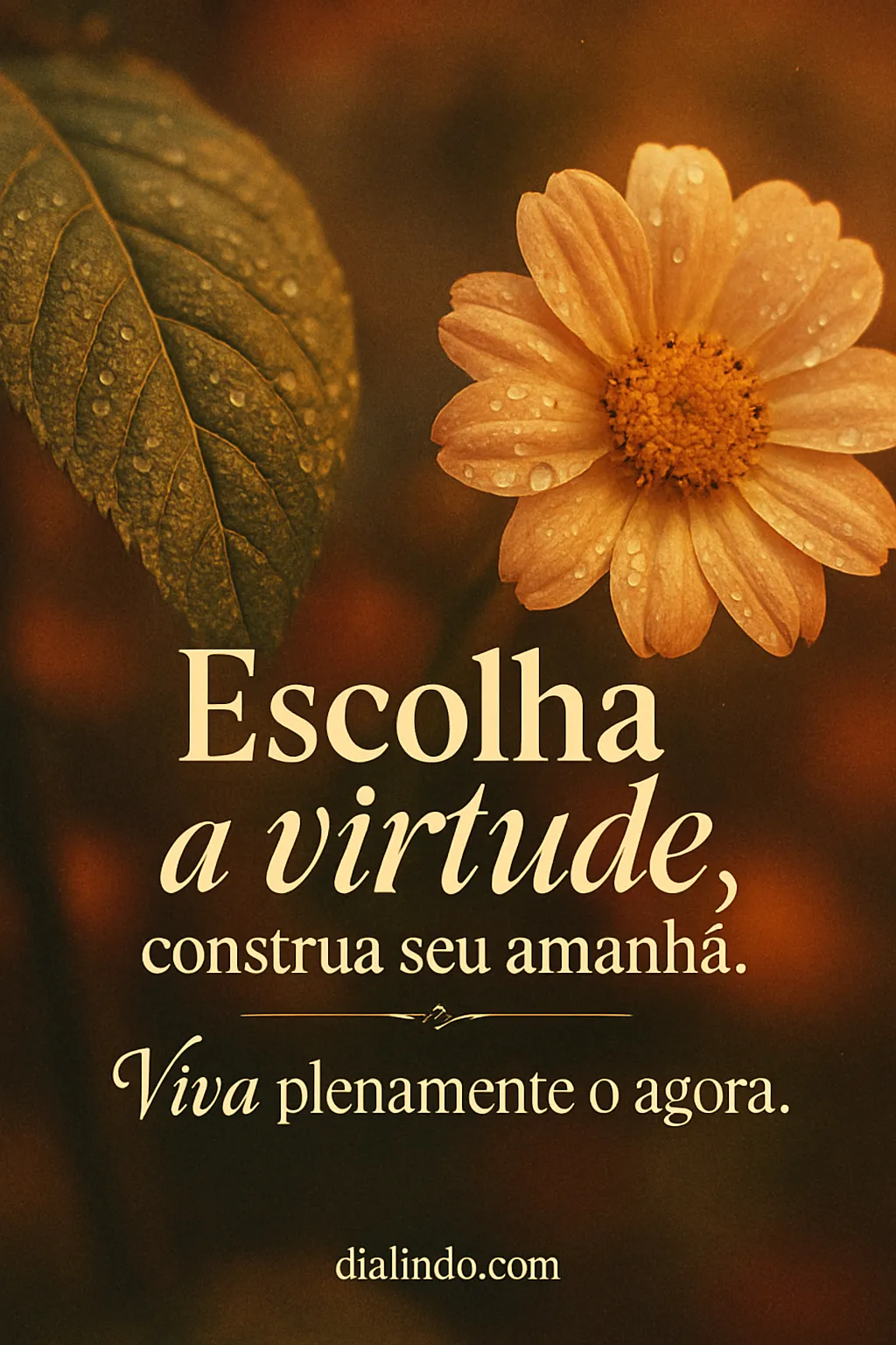 Virtude: Agora e Amanhã