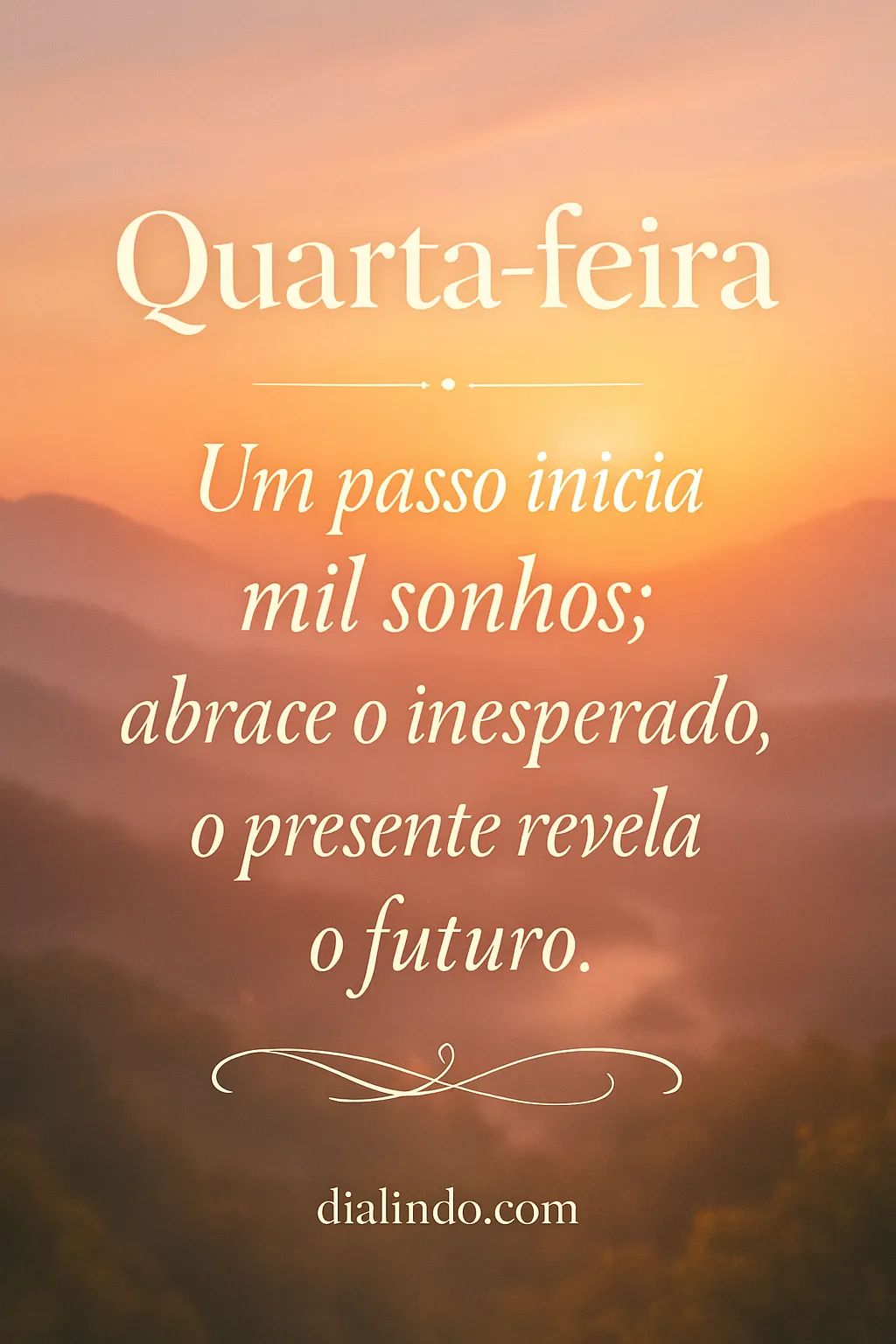 Um Passo, Mil Amanheceres