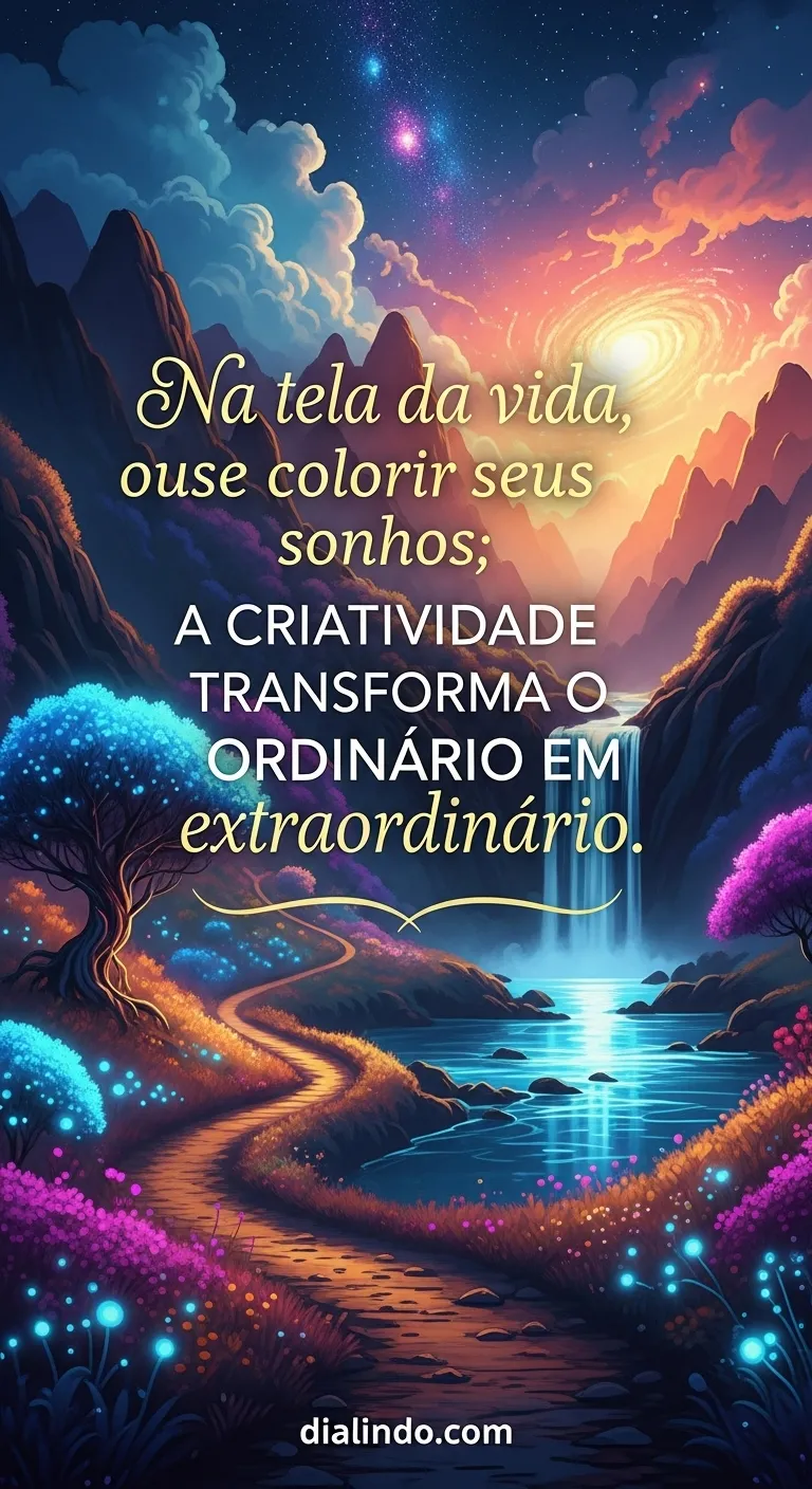 Pinte Seus Sonhos com Criatividade