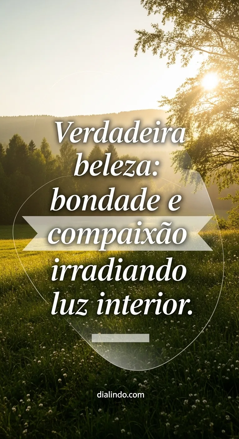 Luz Interior: Bondade Radiante