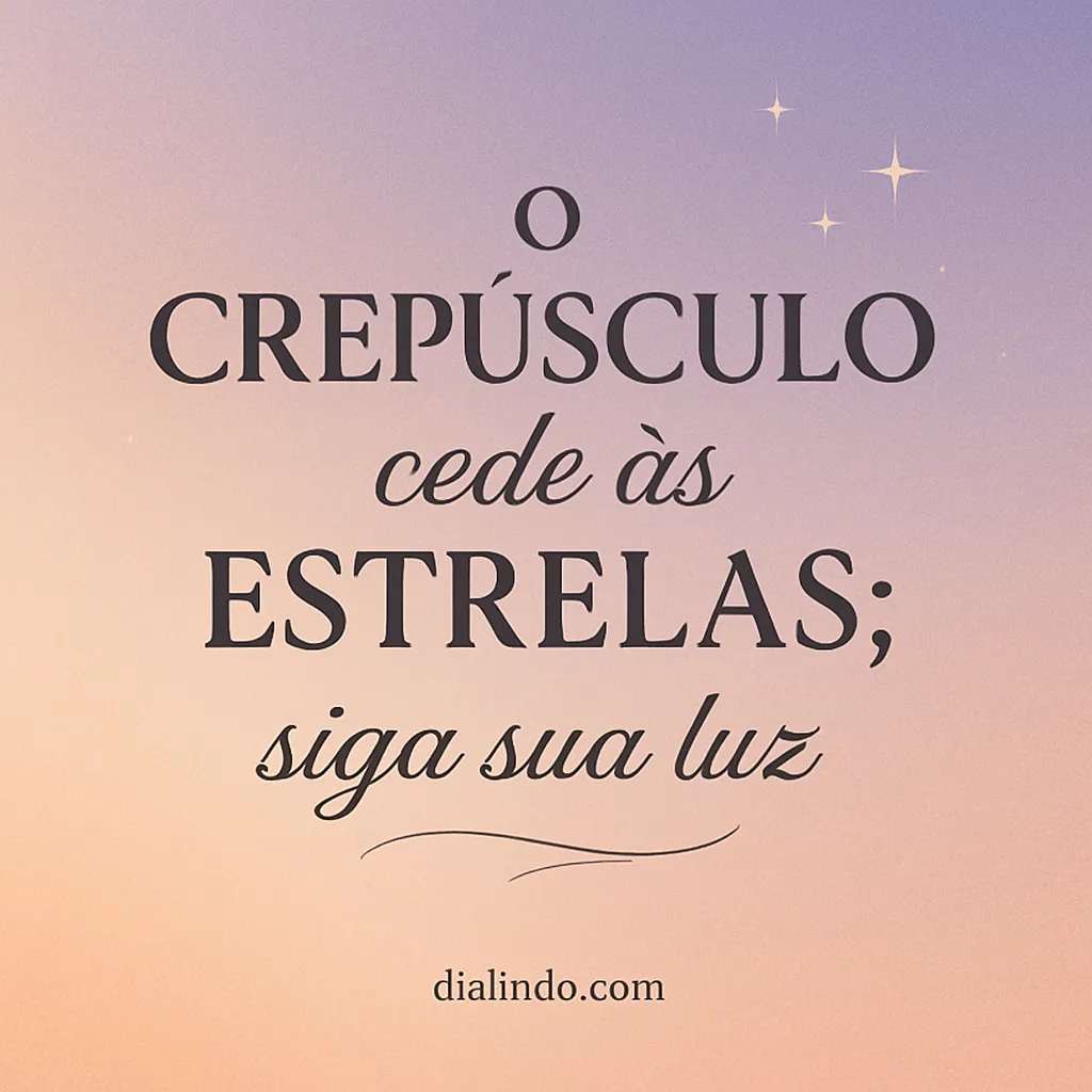 Estrelas Guiam o Crepúsculo